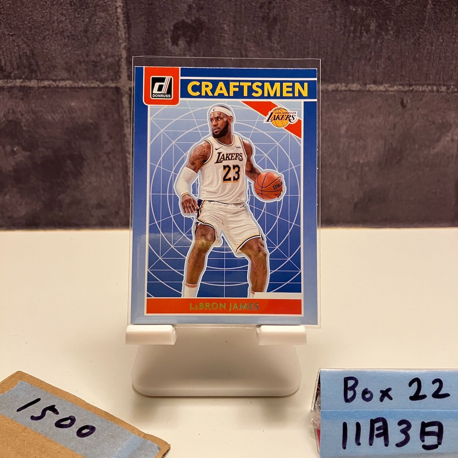 2020-21 Panini Donruss LeBron James LOS ANGELES LAKERS Craftsmen