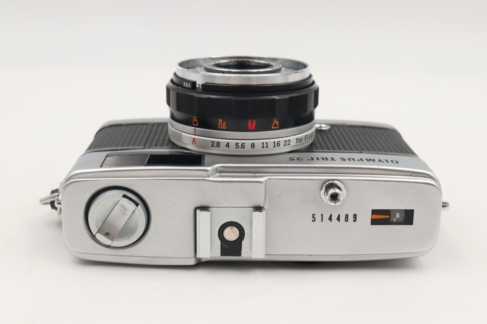 極上品☆OLYMPUS オリンパス TRIP 35 シャッターOK 赤ベロOK