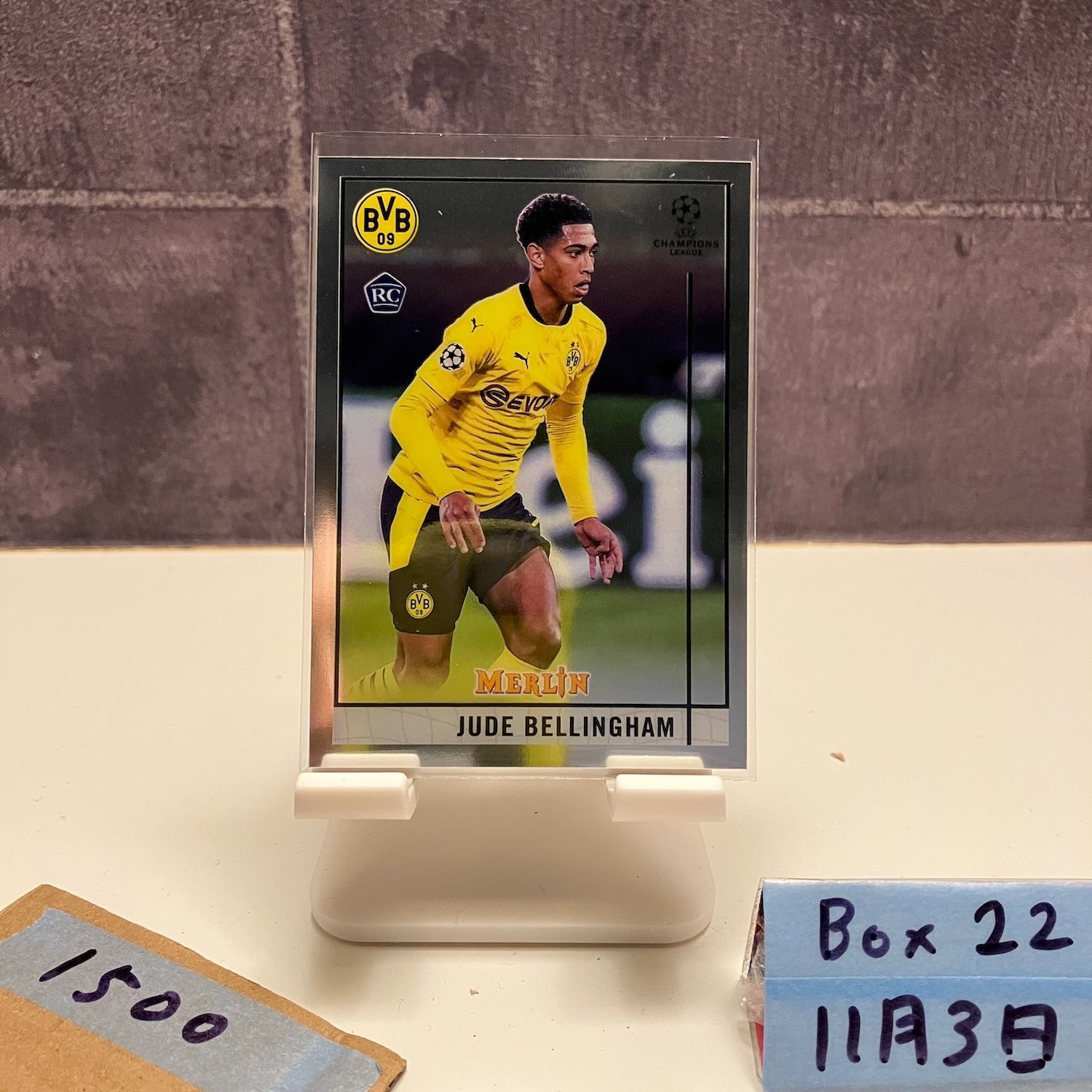2020-21 Topps UEFA Champions League Jude Bellingham BORUSSIA