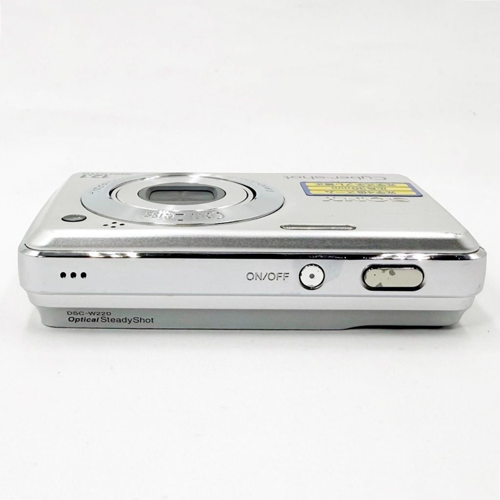 SONY Cyber-shot DSC-W220シルバー コンデジ Sony Cyber shot DSC W220