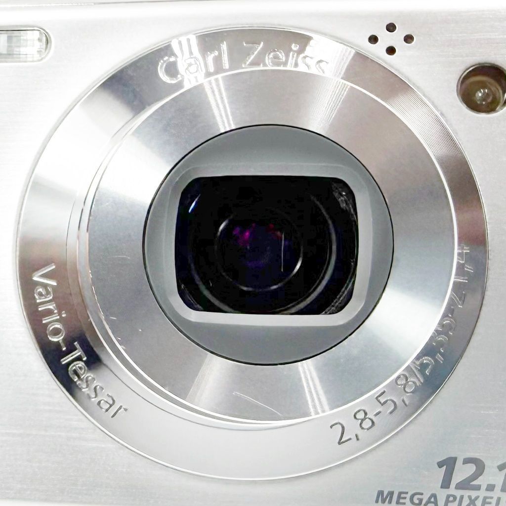 ソニー SONY Cyber-shot DSC-W220 SC シルバー コンデジ カメラ 中古
