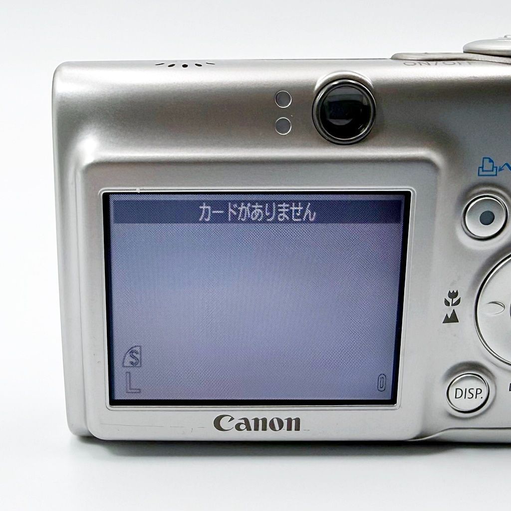 美品】キヤノン CANON IXY DIGITAL 600 シルバー コンデジ カメラ 中古