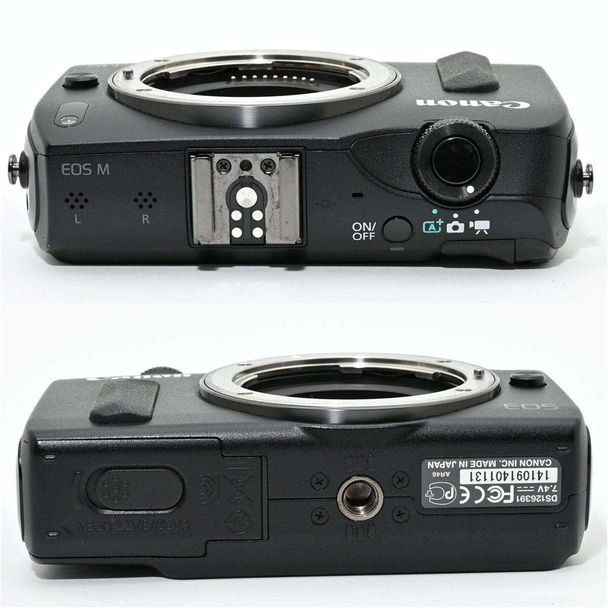 1089＜美品＞ Canon ミラーレス一眼カメラ EOS M ダブルレンズキット