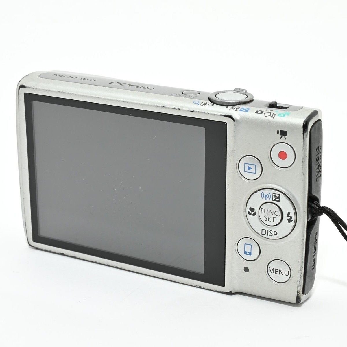 1104＜良品＞ Canon デジタルカメラ IXY 630 光学12倍ズーム シルバー
