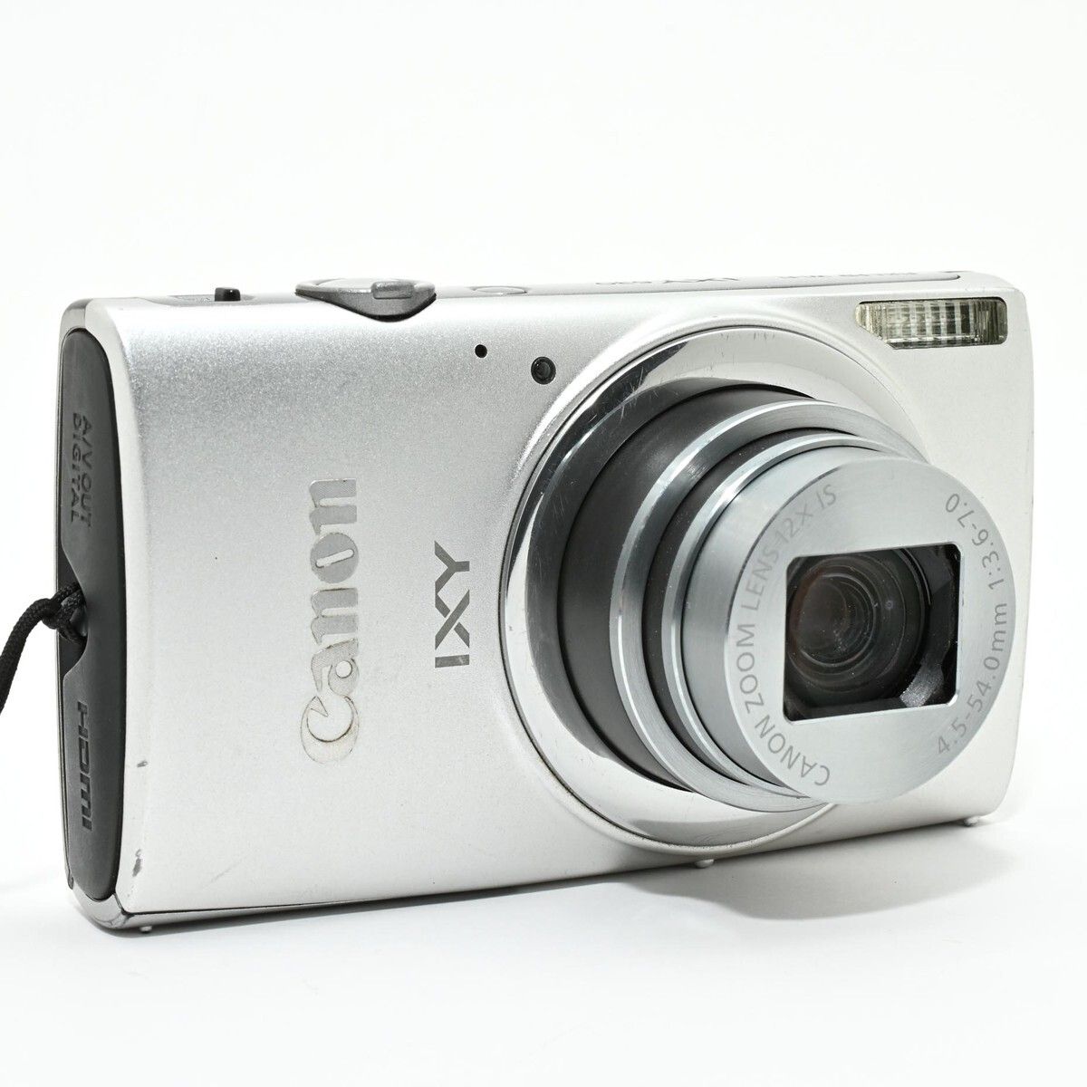 1104＜良品＞ Canon デジタルカメラ IXY 630 光学12倍ズーム シルバー