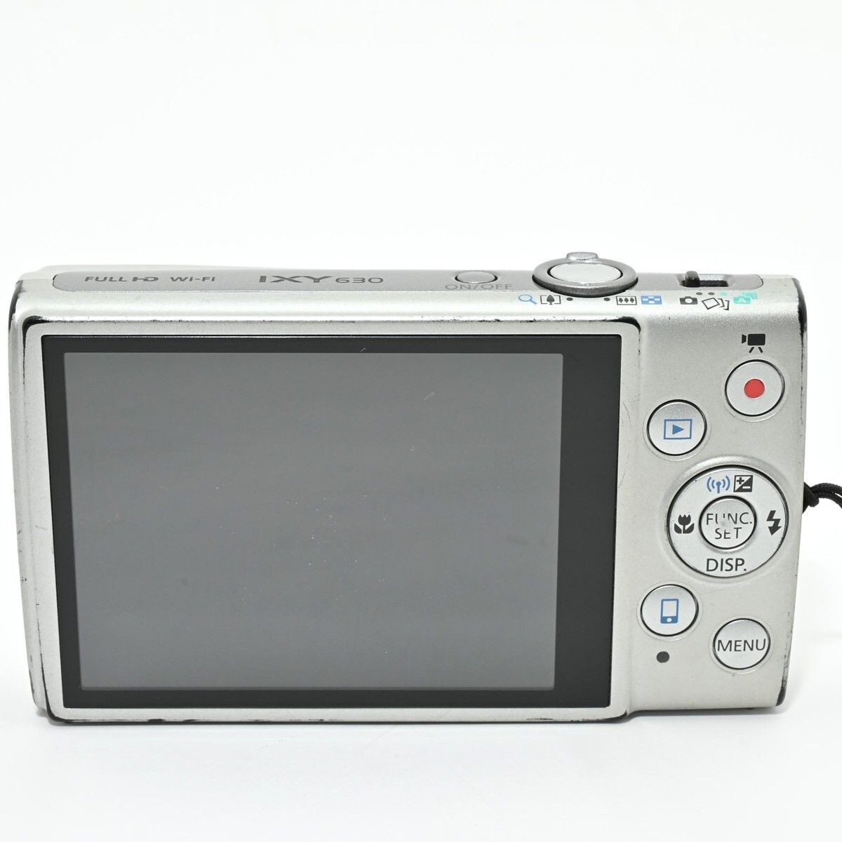 1104＜良品＞ Canon デジタルカメラ IXY 630 光学12倍ズーム シルバー