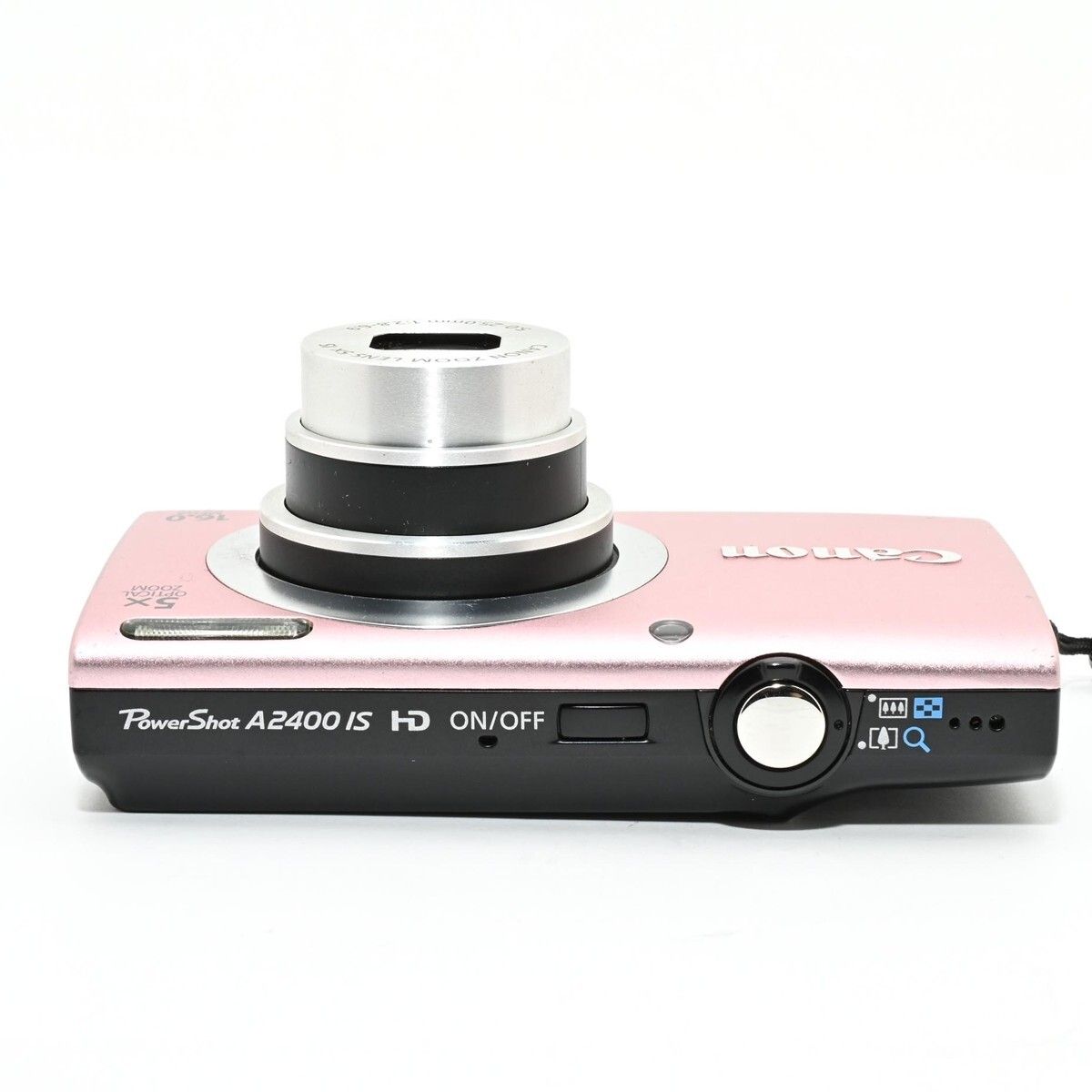 1108＜良品＞ Canon デジタルカメラ PowerShot A2400IS ピンク 1600万 