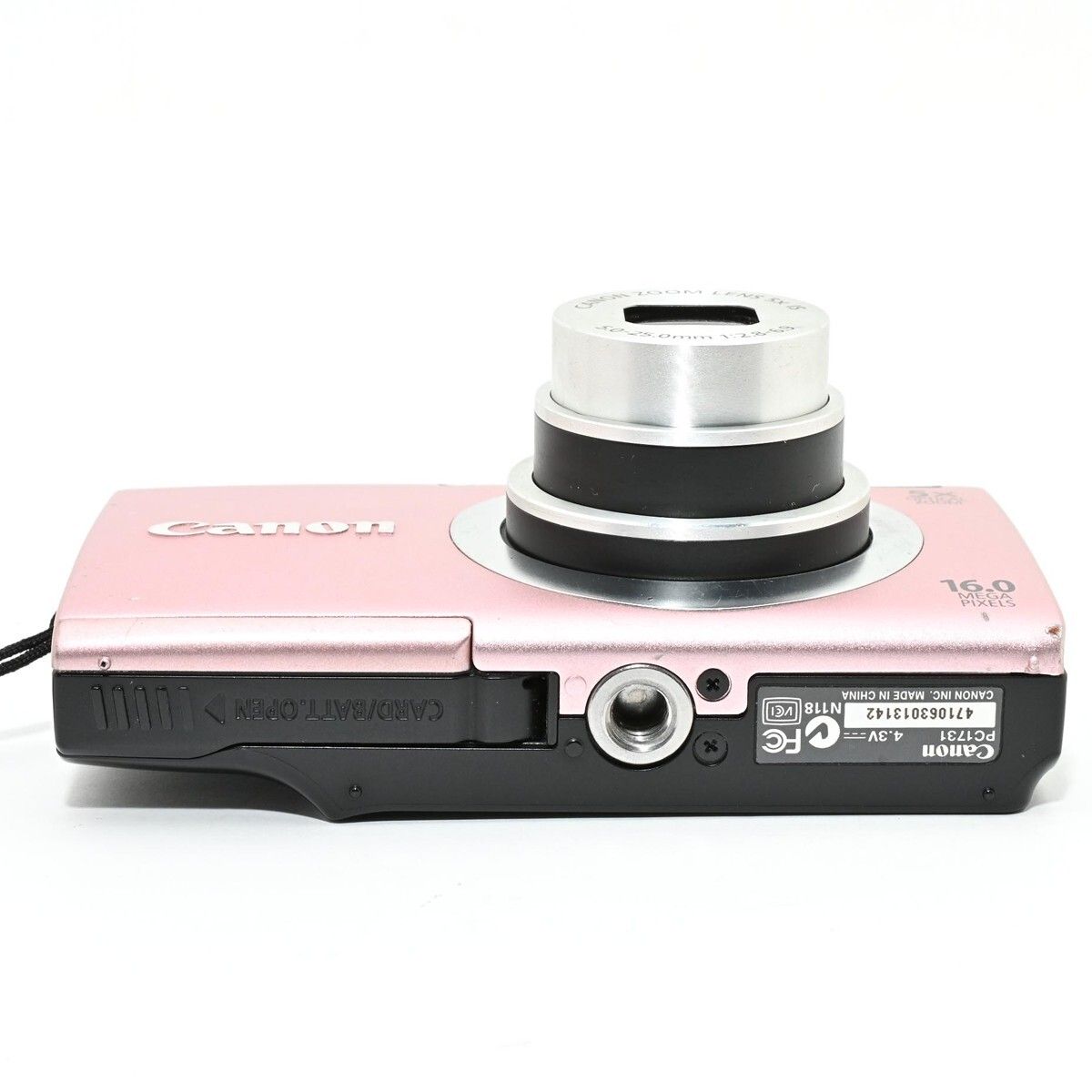 1108＜良品＞ Canon デジタルカメラ PowerShot A2400IS ピンク 1600万 