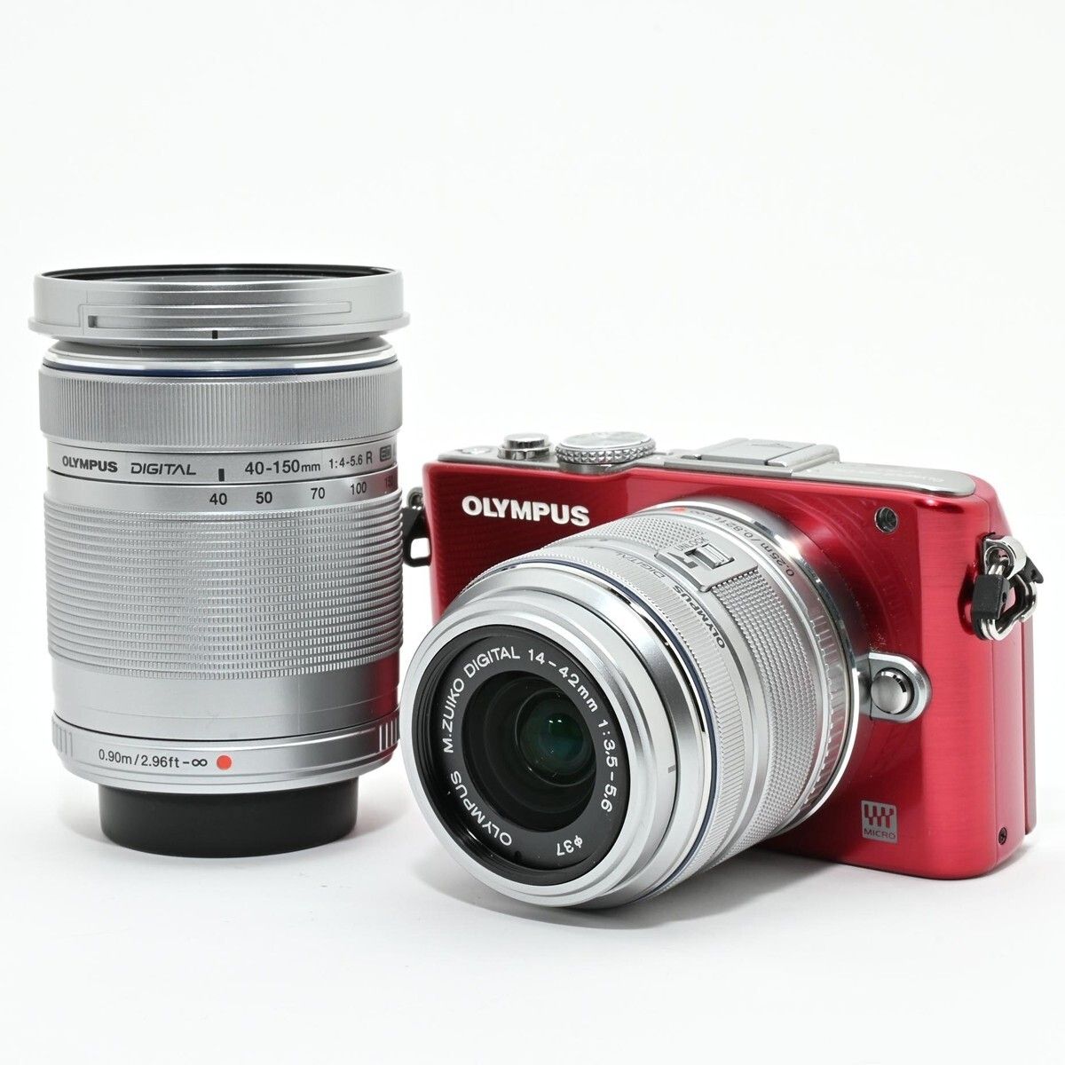 1110＜良品＞ OLYMPUS ミラーレス一眼 PEN Lite E-PL3 ダブルズーム