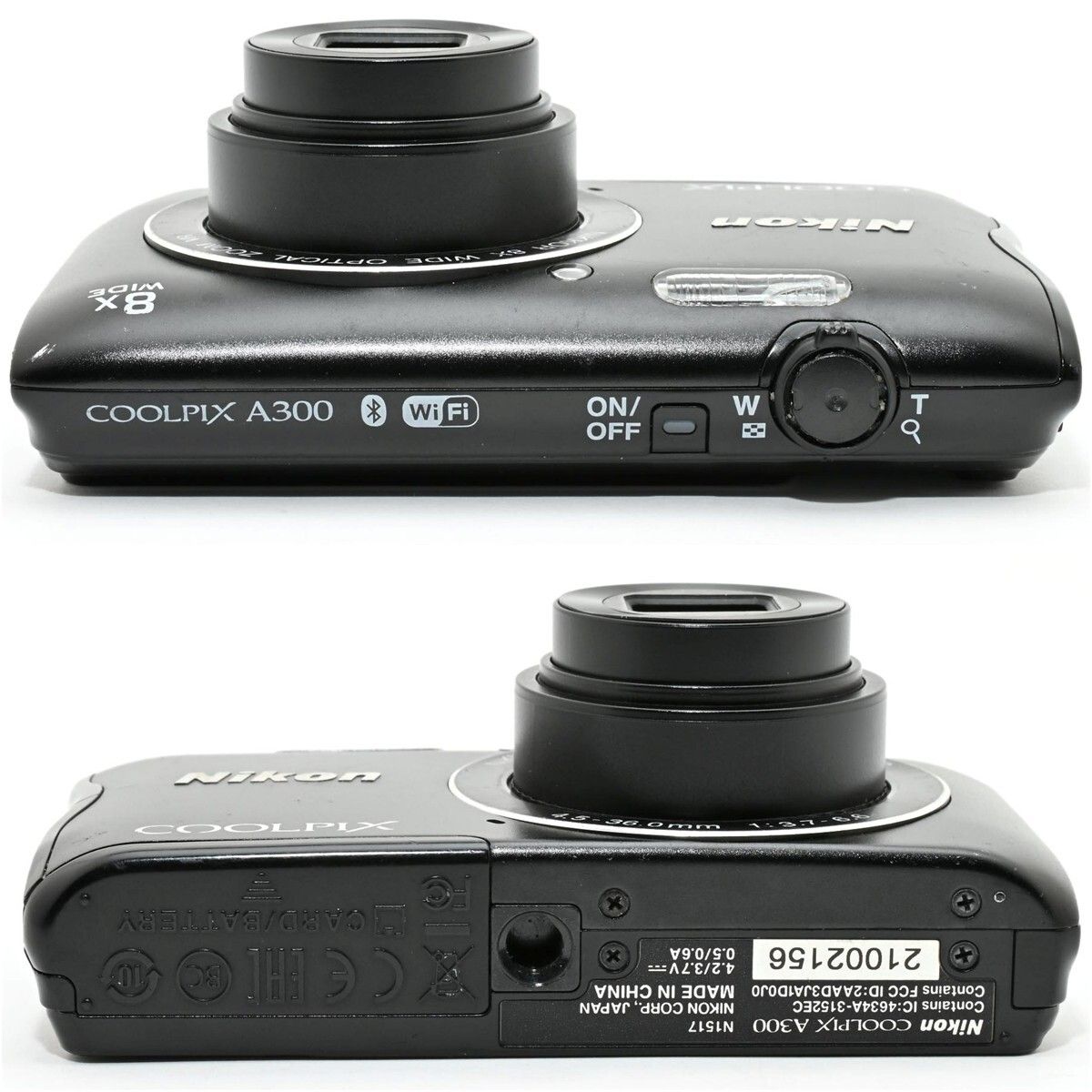 1116＜並品＞ Nikon デジタルカメラ COOLPIX A300 光学8倍ズーム 2005