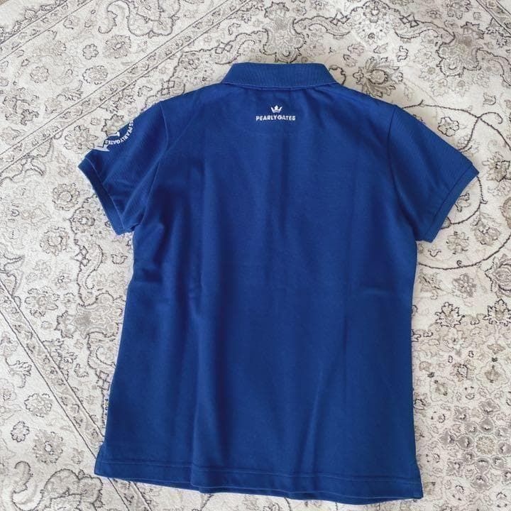 新品 PEARLY GATES ポロシャツ 刺繍 ニコちゃん 定価¥19800 - メルカリ