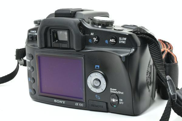 極美品｜SONY α100 ボディ デジタル一眼レフカメラ｜U074 - メルカリ