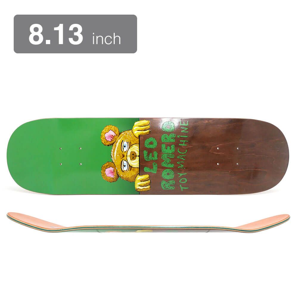 TOY MACHINE DECK トイマシーン デッキ LEO ROMERO FENCE 8.13