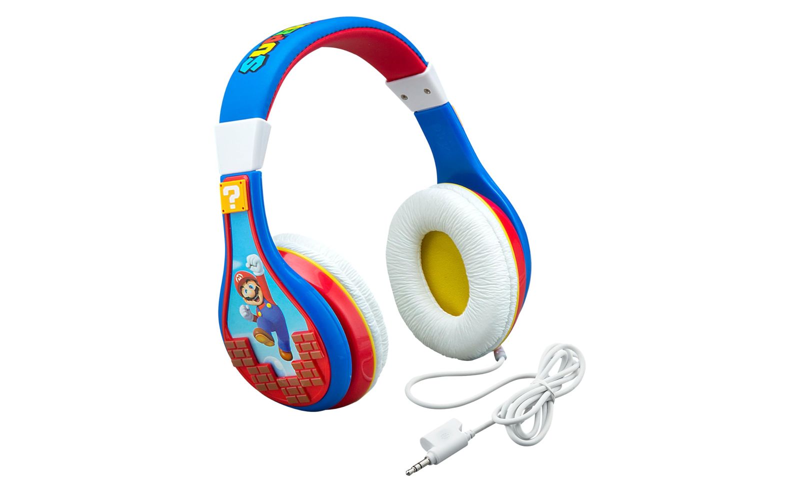 eKids ヘッドフォン 子供 スーパーマリオ イヤホン 音楽 キッズ 子ども