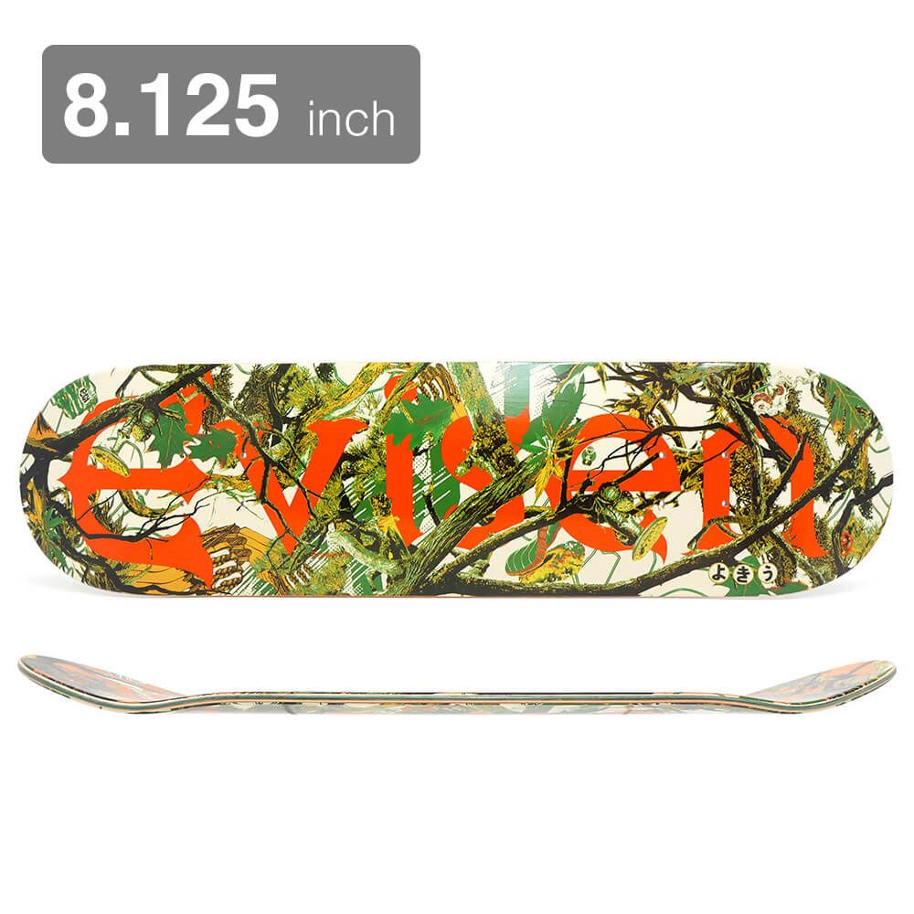 EVISEN DECK エビセン デッキ TEAM TREECAMO LOGO 8.125 スケート