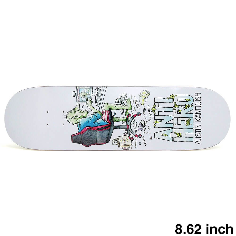 ANTIHERO DECK アンチヒーロー デッキ AUSTIN KANFOUSH TROLLS 8.62
