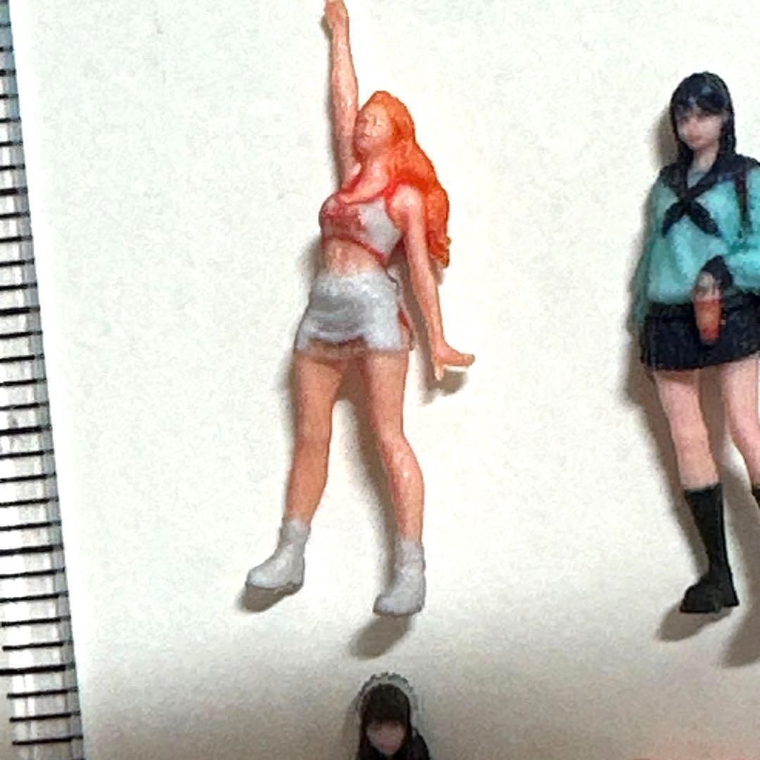 完成品 HOゲージ 1/80 フィギュア12 オーシャンコスモス 1/64より小