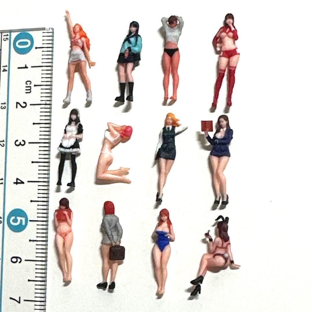 完成品 HOゲージ 1/80 フィギュア12 オーシャンコスモス 1/64より小