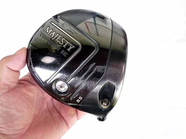 ヘッドのみ】 マルマン MAJESTY CONQUEST BK ドライバー 9.5度 S