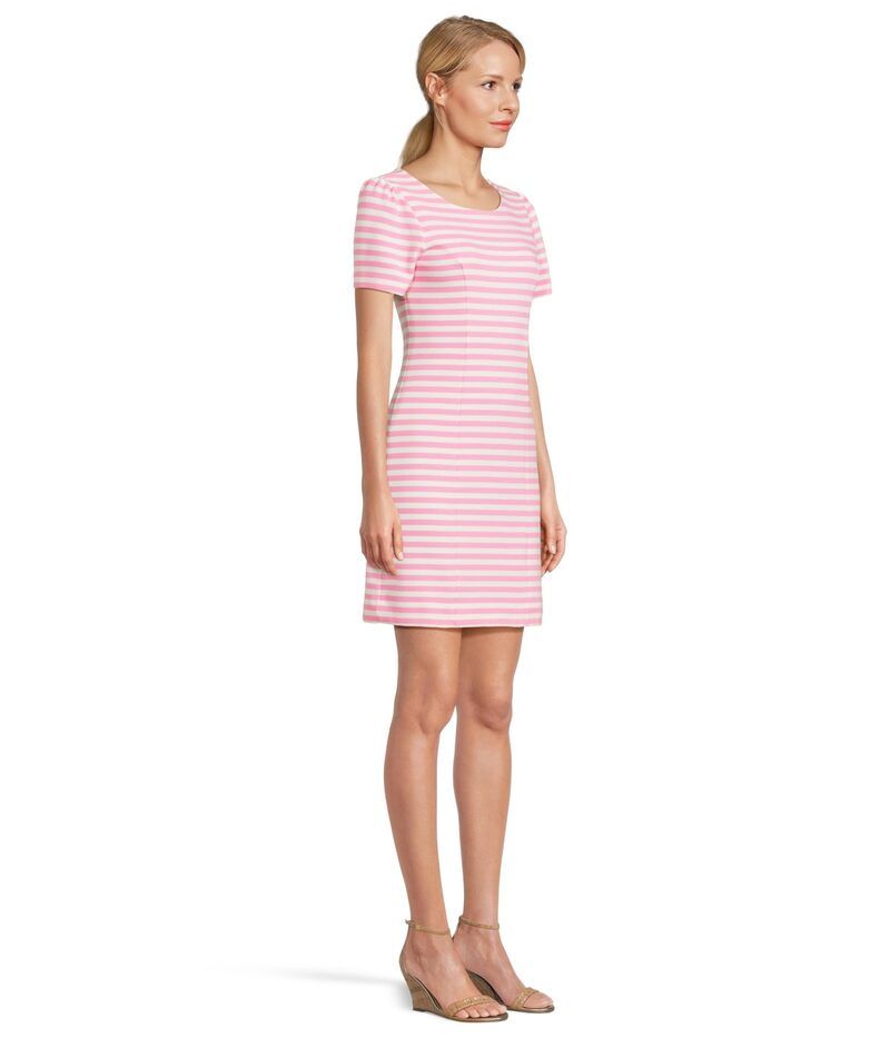 (取寄) リリー ピュリッツァー レディース ドレス Lilly Pulitzer women Pemberly Dress Rousseau Pink Plume Bloom Stripe リリーピュリッツァー レディース トップス ワンピース Lilly Pulitzer