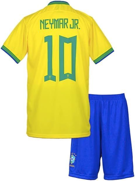 新品 ネイマール サッカーユニフォーム ブラジル代表 ホーム 上下