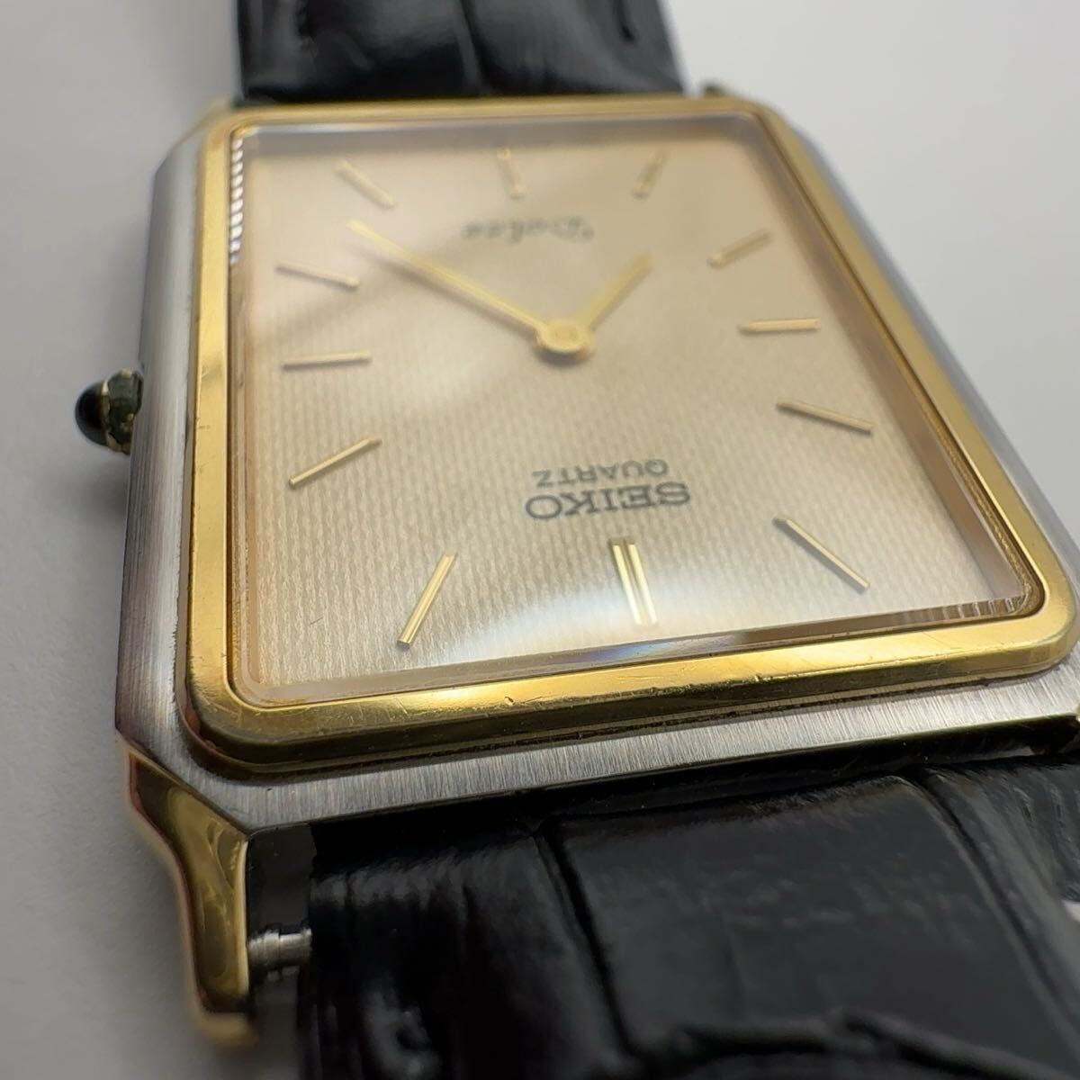 SEIKO 9520-5130 セイコー DOLCE ドルチェ クォーツ ゴールド文字盤