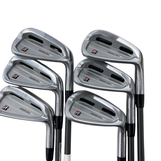 中古】 ブリヂストン BRIDGESTONE 222CB+ 6S アイアンセット IR 純正