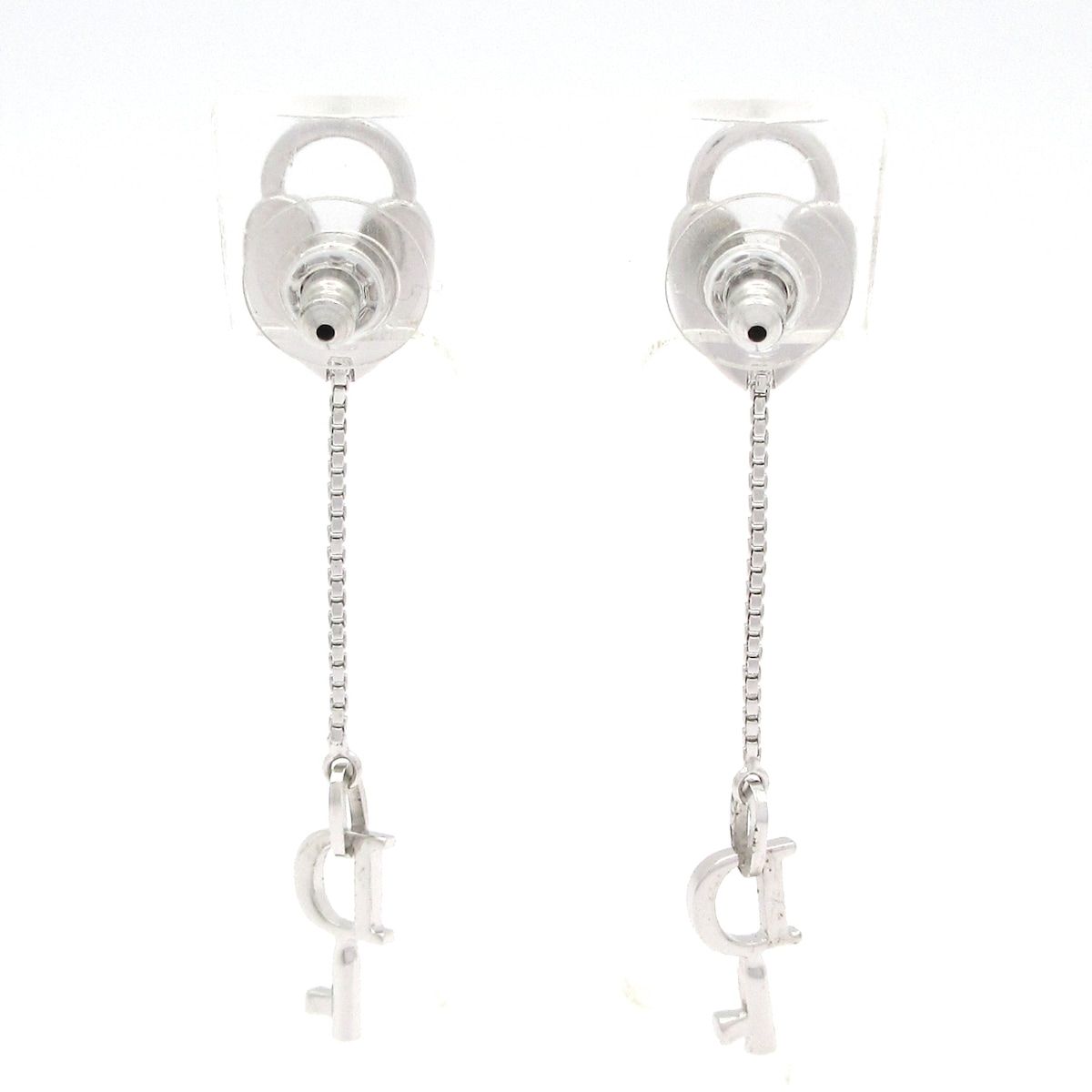 美品✨ クリスチャンディオール ピアス キー スター 鍵 星 ボールチェーン DIOR/ChristianDior(ディオール/クリスチャンディオール) ピアス美品