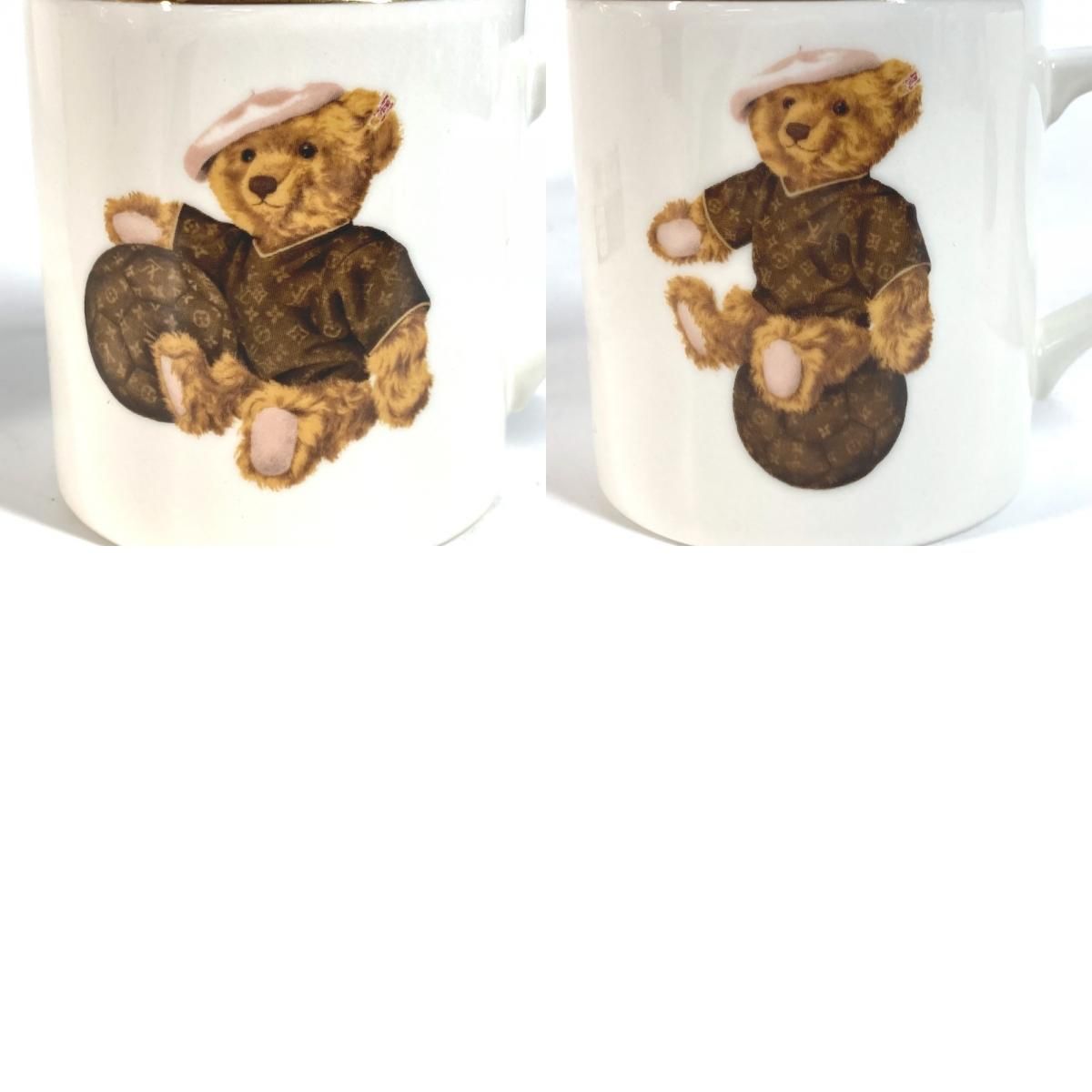 LOUIS VUITTON ルイヴィトン マグカップ シュタイフ Steiff モノグラム 