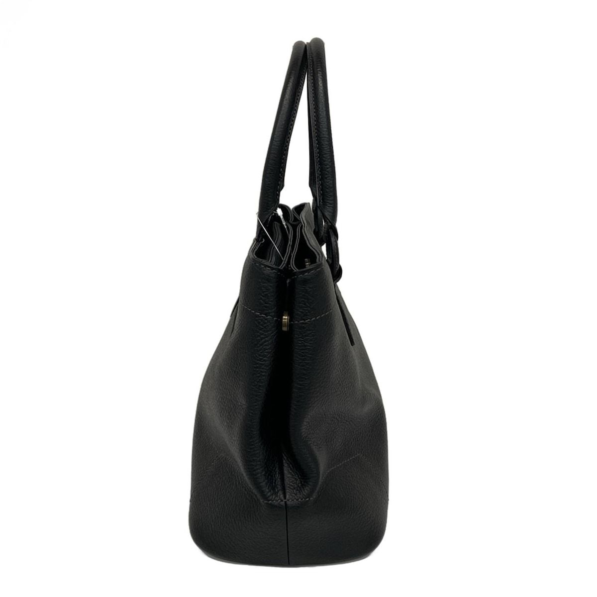 mila schon(ミラショーン) ハンドバッグ - 黒 レザー - メルカリ