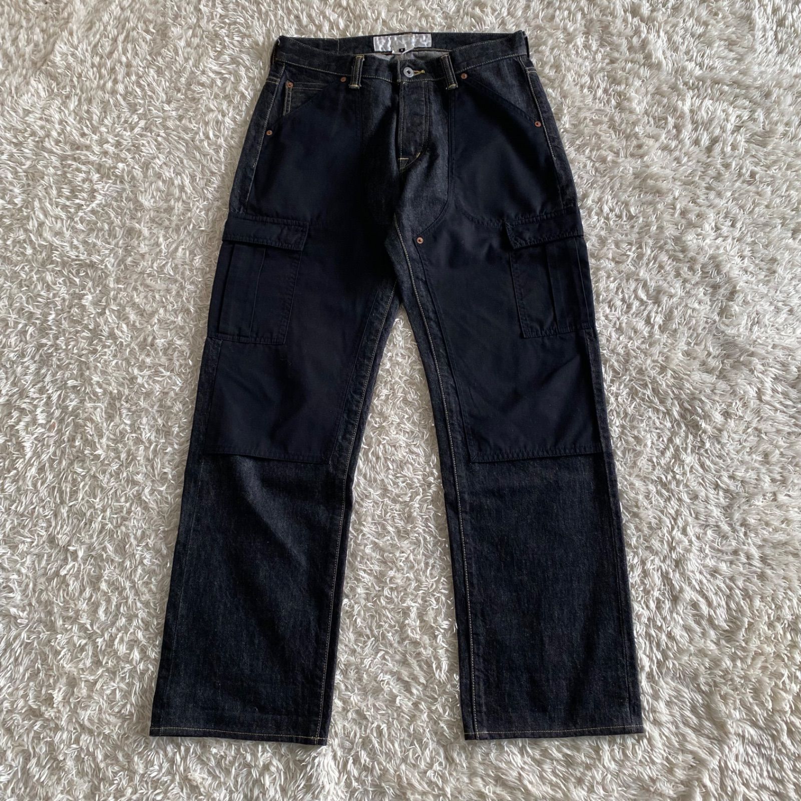 未使用級！COMME des GARCONS GANRYU ガンリュウ デニムパンツ 