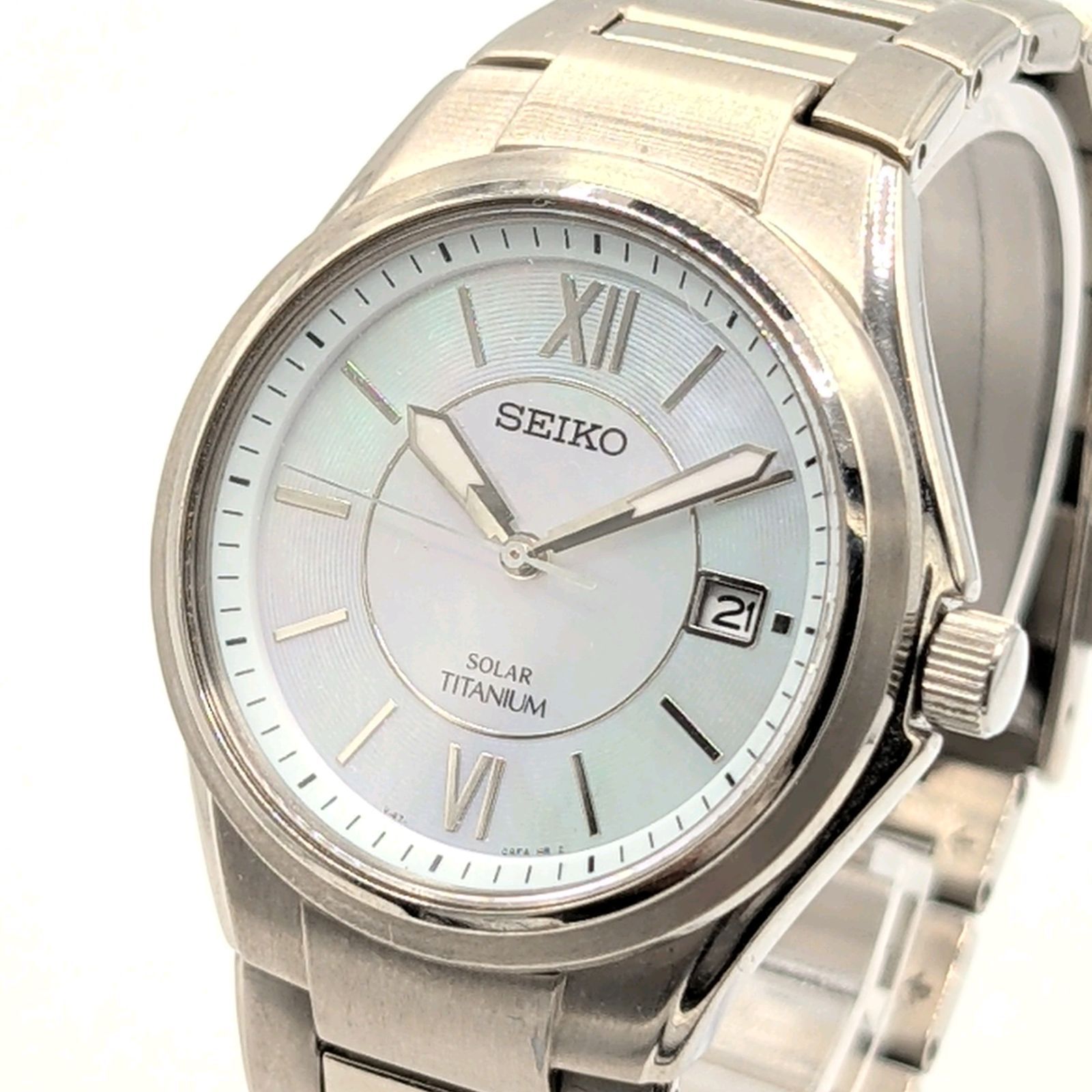 SEIKO V147-0AC0 Watch Solar Men