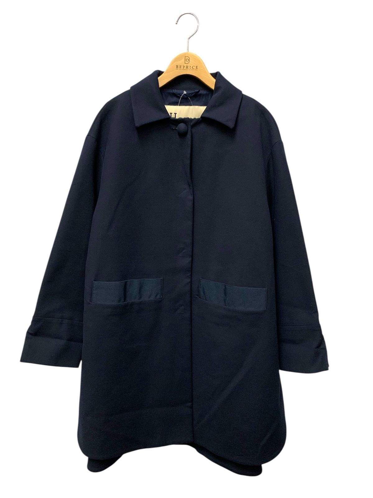 ヘルノ オードリーコート GC000390D-12163-9200 42 ネイビー