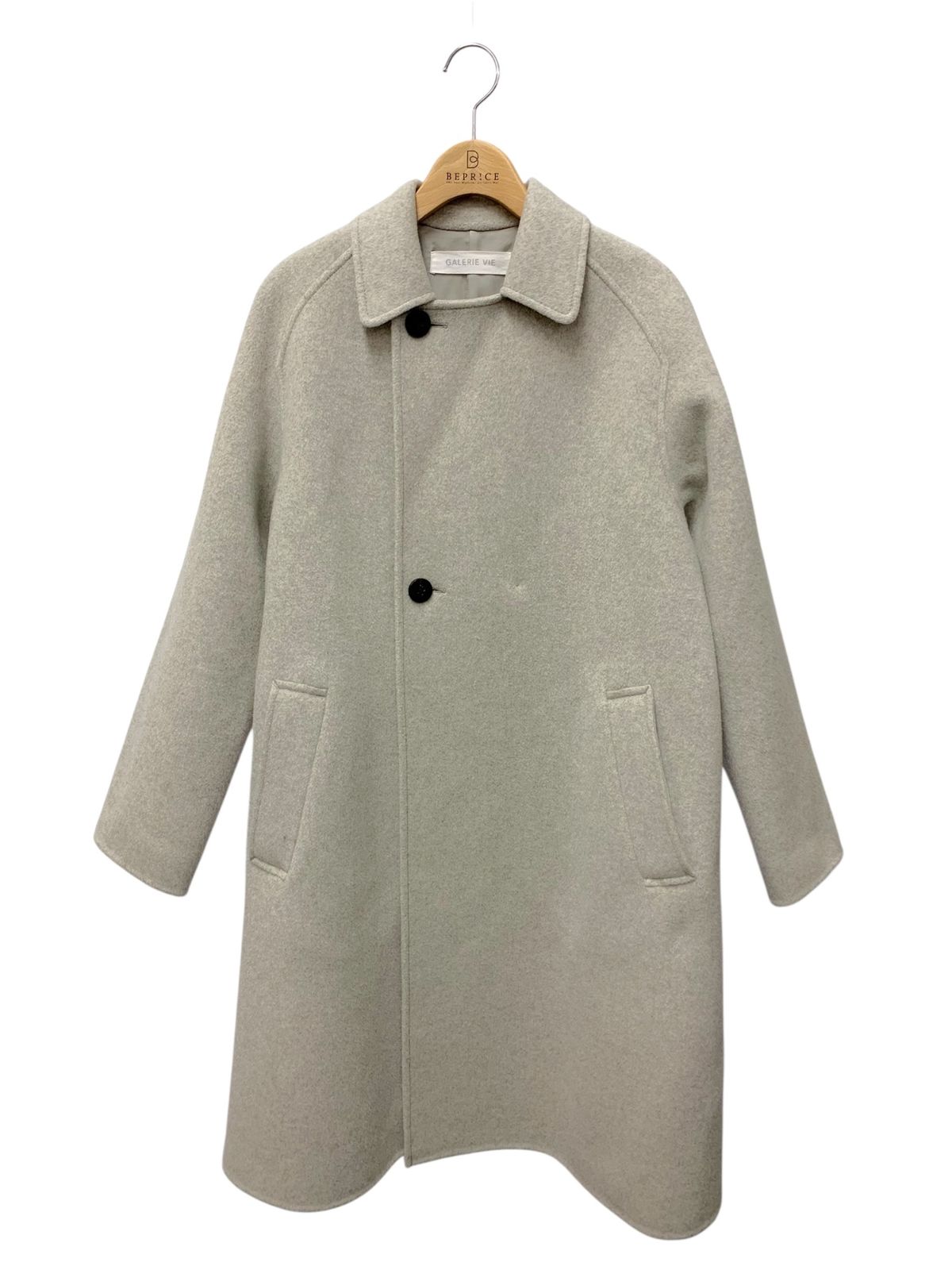 ギャルリーヴィー ウールカシミヤダブルフェイス オーバーコート 23-08