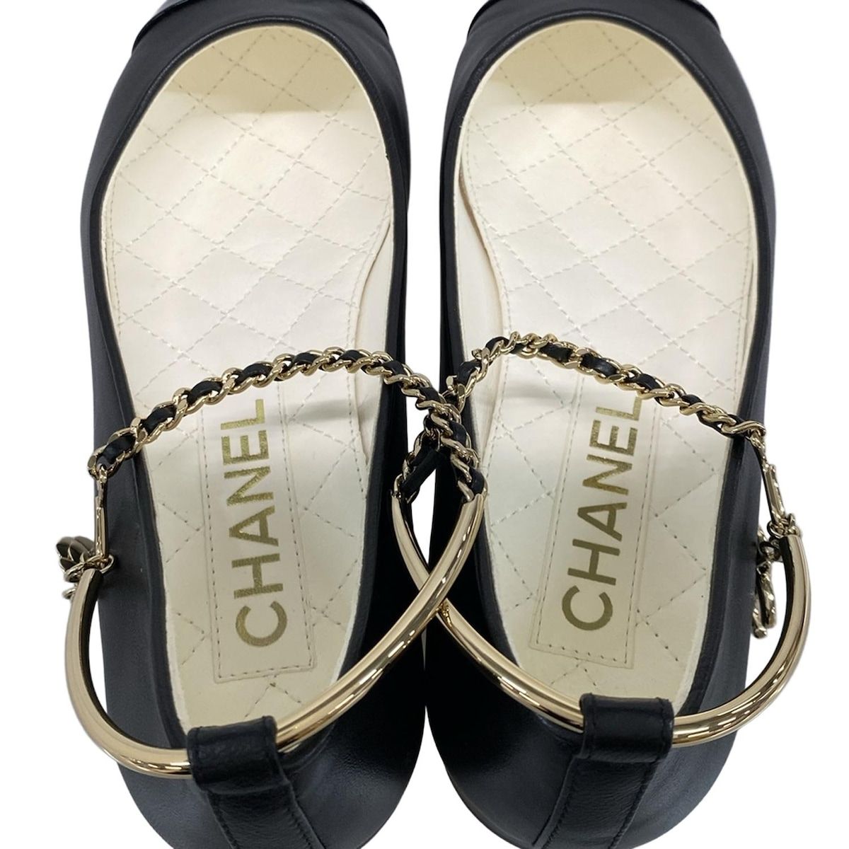 CHANEL(シャネル) フラットシューズ 35 C レディース バレリーナ