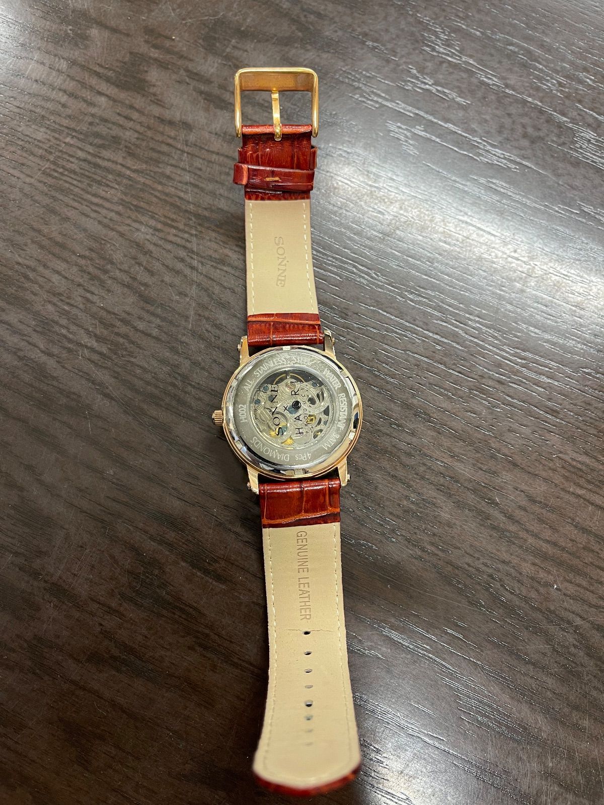 稼働品】SONNE×HAORI 限定コラボ 自動巻き スケルトンウォッチ - メルカリ