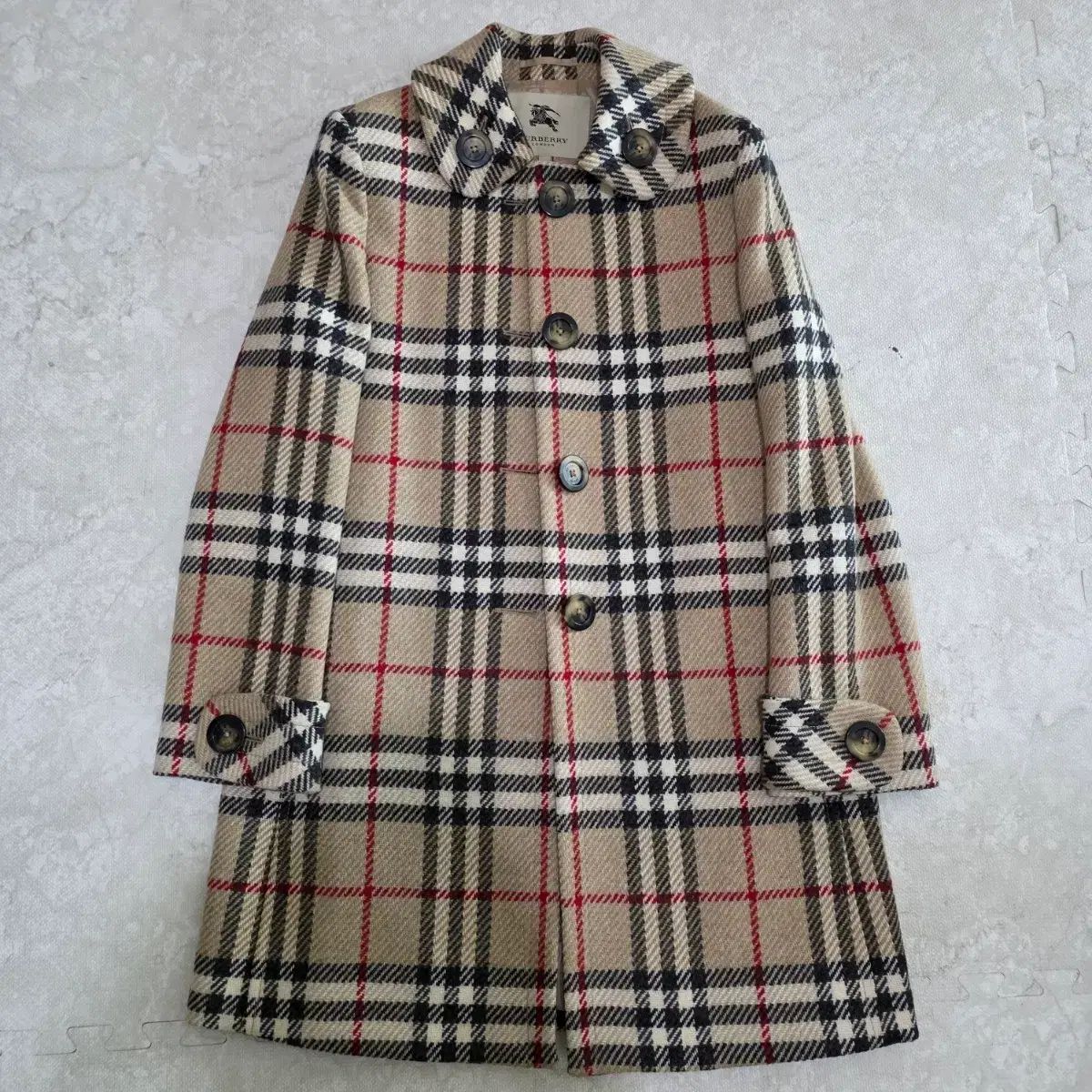 古着 90s BURBERRY バーバリー 裏地 ノバチェック ウール コート BURBERRY - BURBERRYS(バーバリーズ) 90S 裏地ノバチェック ステン