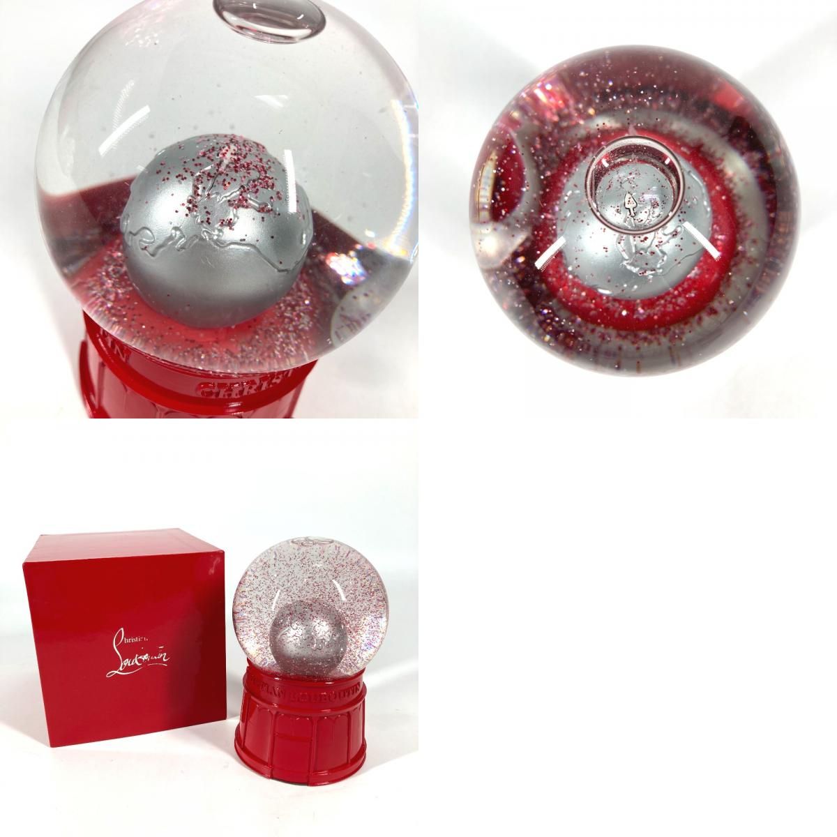 Christian Louboutin クリスチャンルブタン スノードーム ガラス