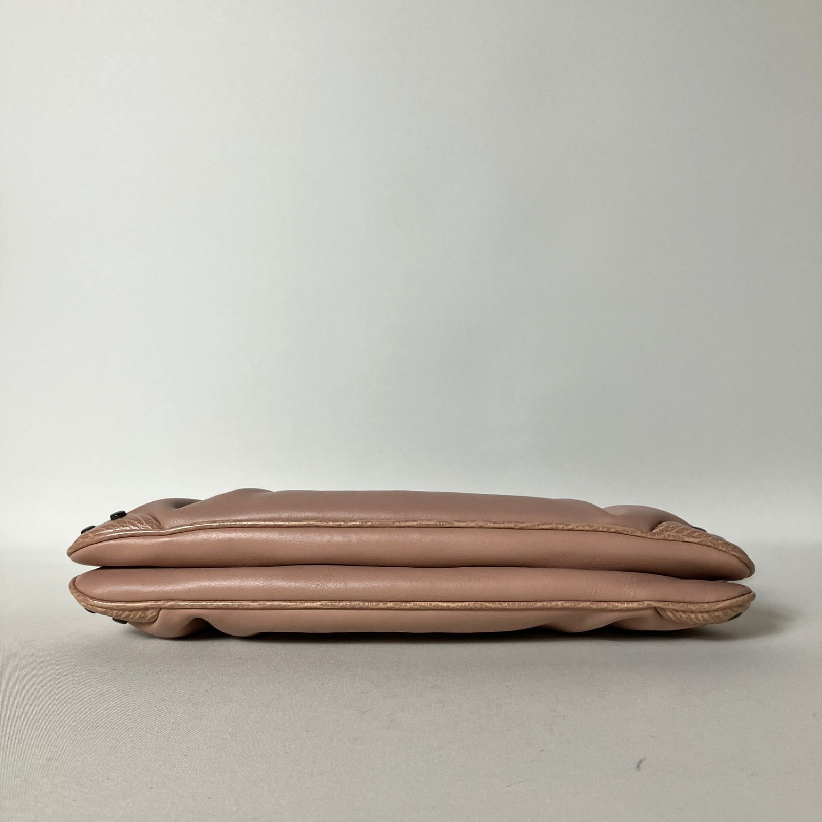 2511-212｜美品｜トッズ ワンショルダーバッグ レザー ピンクベージュ 