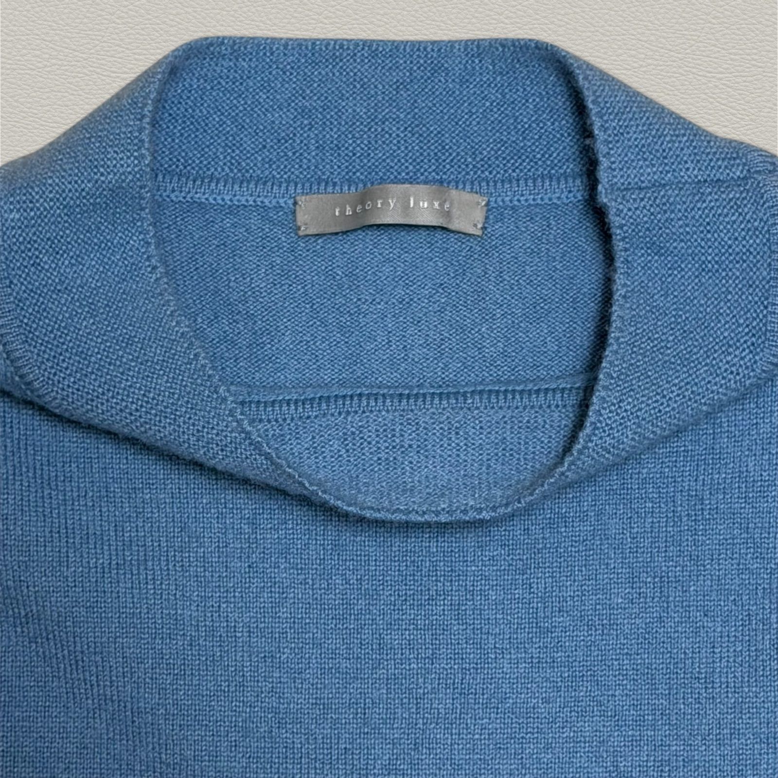 美品 完売 セオリーリュクス カシミヤ100%3wayタートルニットM 新品*theory luxe 定価6.5万 カシミヤ100 タートルニット 38