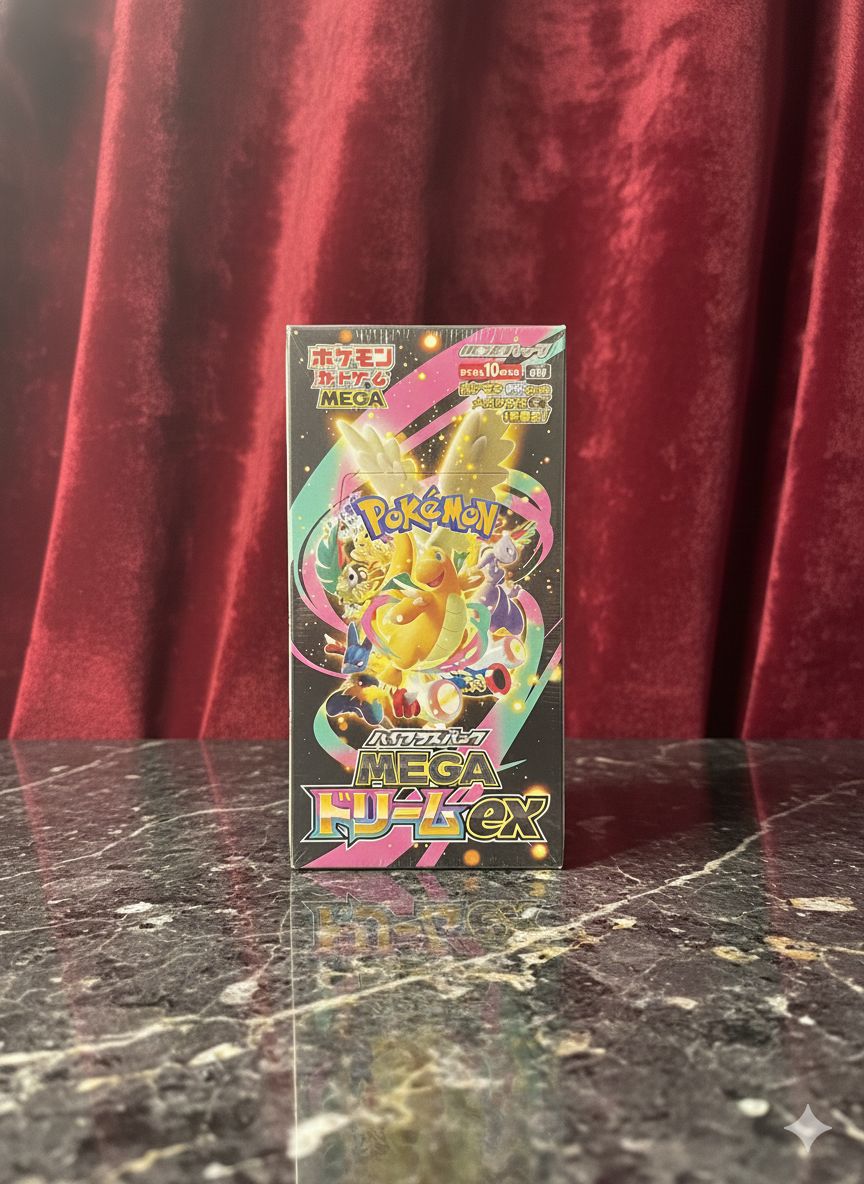 ✓【新品未開封 シュリンク付き】ポケモンカードゲーム MEGAドリームex