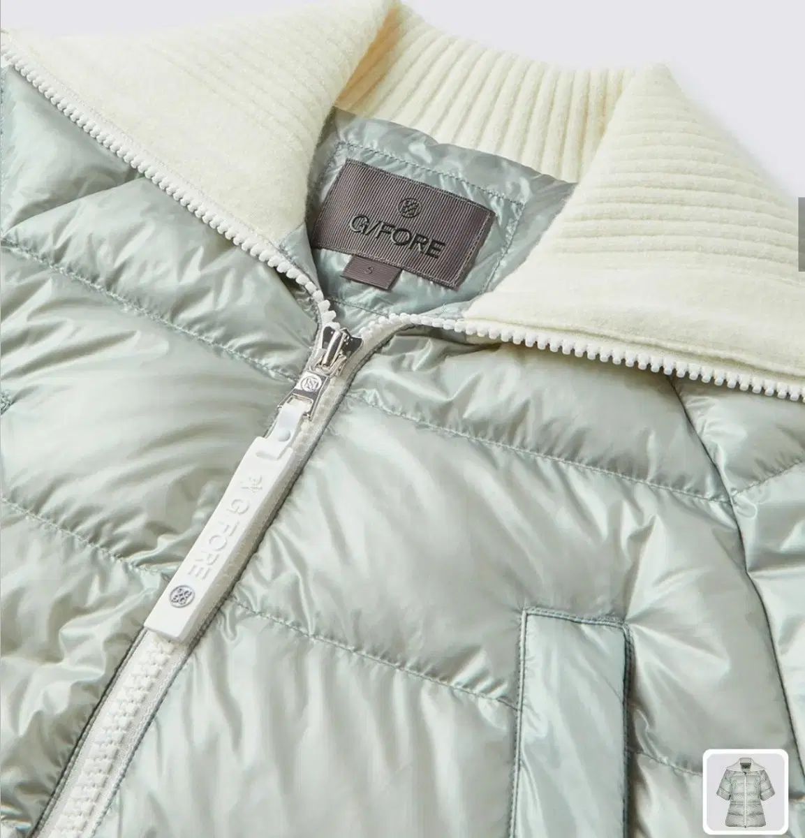 G FORE(ジーフォア) 半袖ダウンジャケット - メルカリ