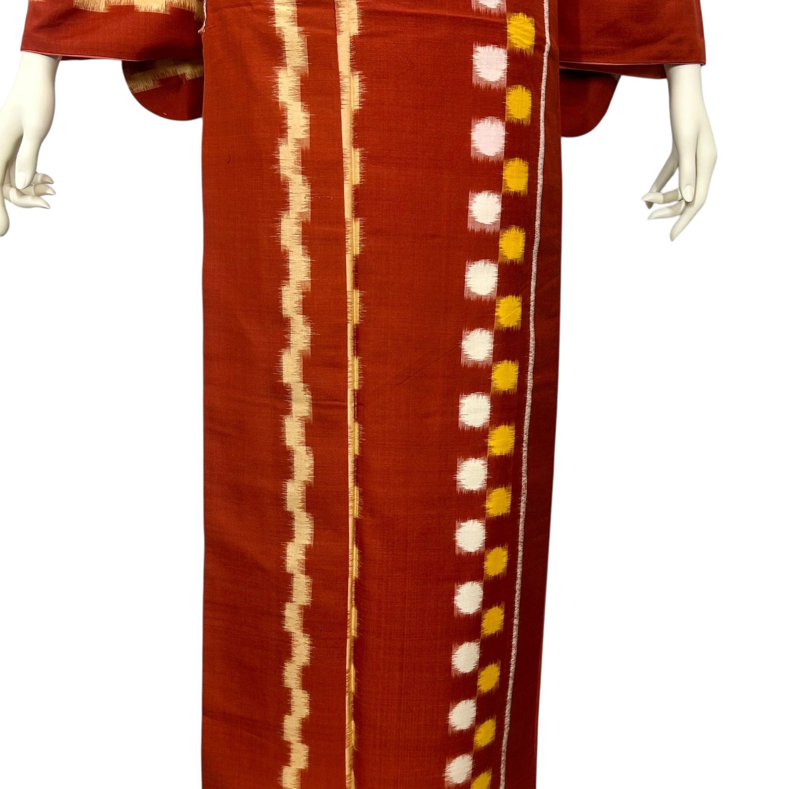 銘仙 セミアンティーク着物 正絹 - メルカリ