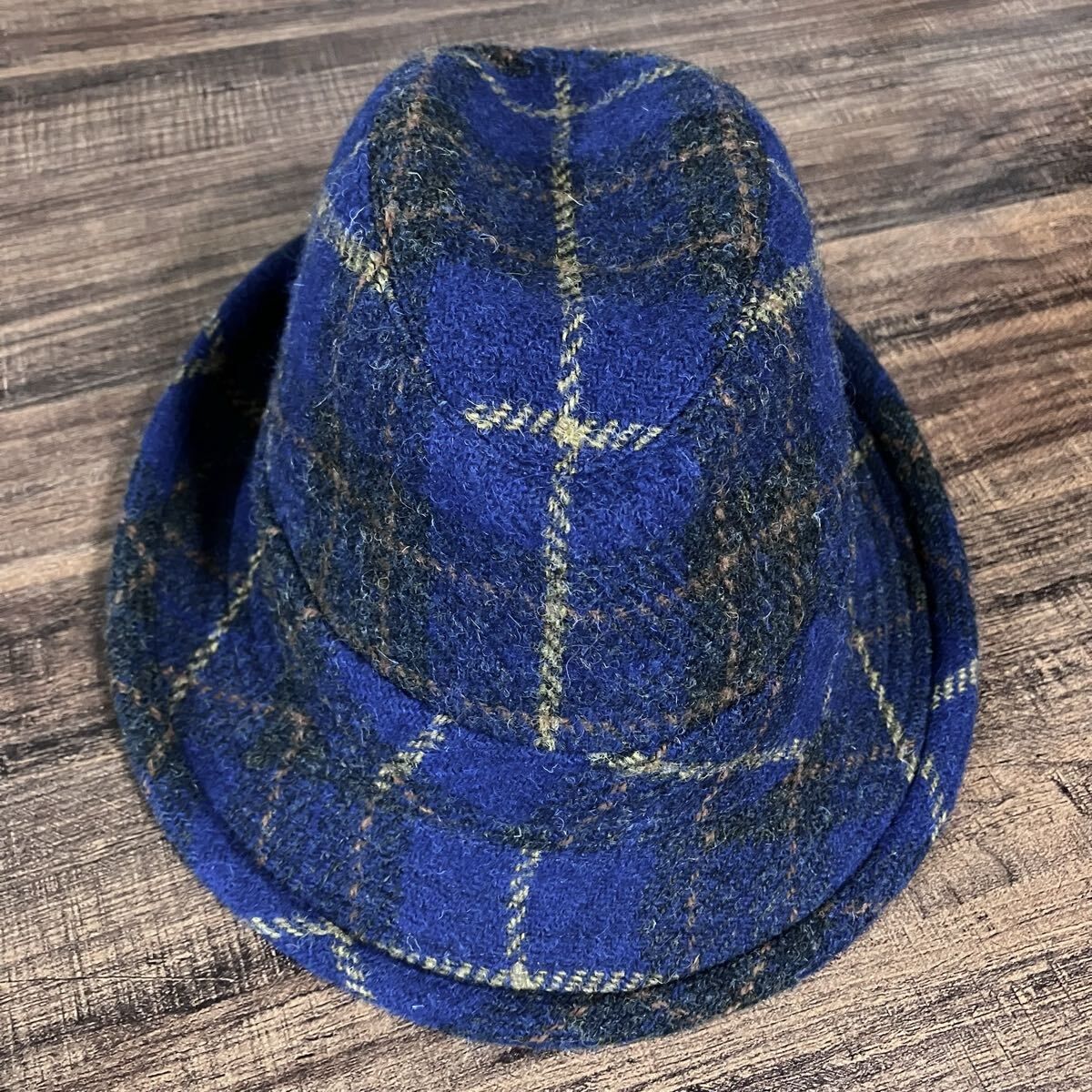 Wigens × Harris Tweed ヴィーゲン ハリスツイード 生地 タータン 