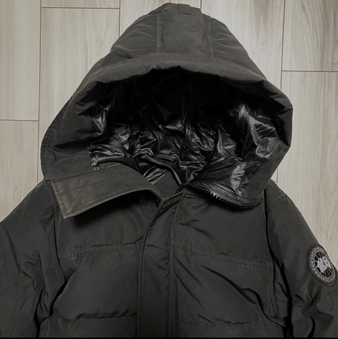 カナダグース マクミランパーカ メンズXS 黒 ブラック 3804MB MACMILAN