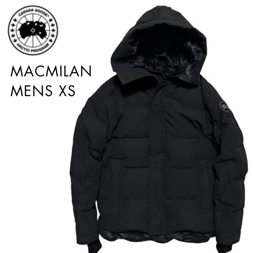   マクミランパーカー メンズXS ブラック 3804MB カナダグース マクミランパーカ メンズXS 黒 ブラック 3804MB MACMILAN