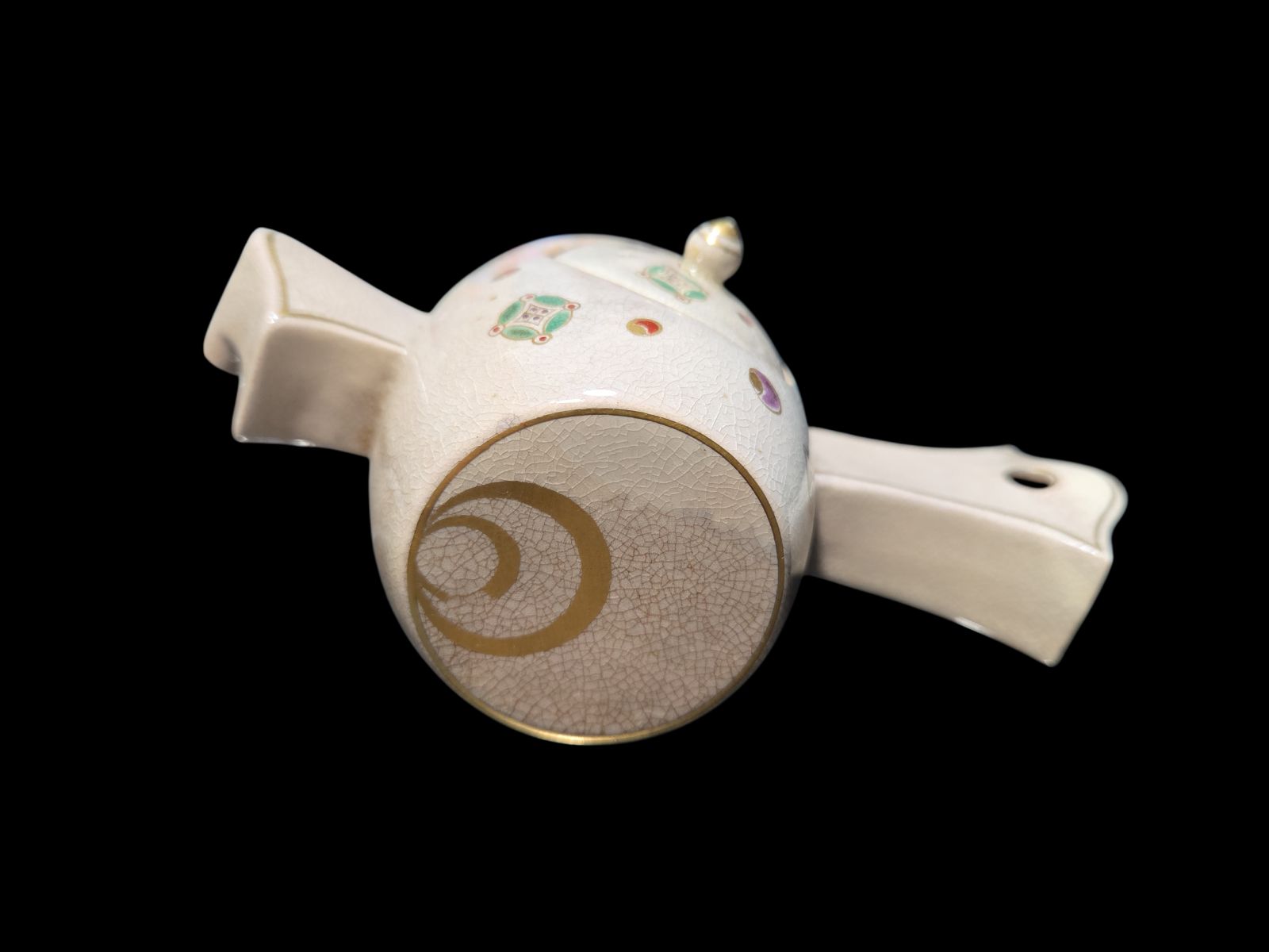 京焼 小槌 急須 水差し 打出の小槌 置物 古美術 茶道具 レトロ