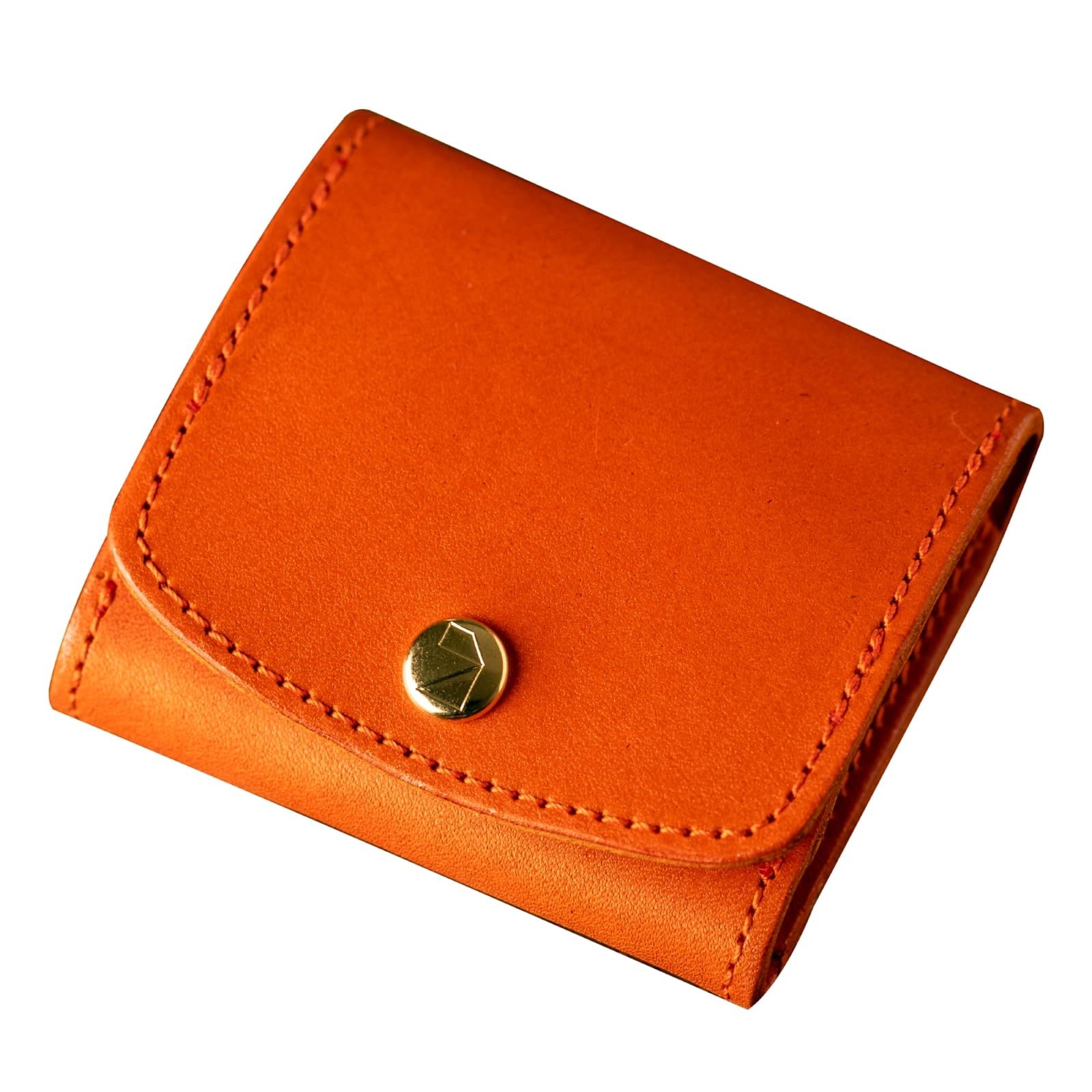 アム デ マス コインケース メンズ コンパクト 本革 小さい 財布 日本製 小銭入れ おしゃれ 革 レザー CP 045 オレンジ