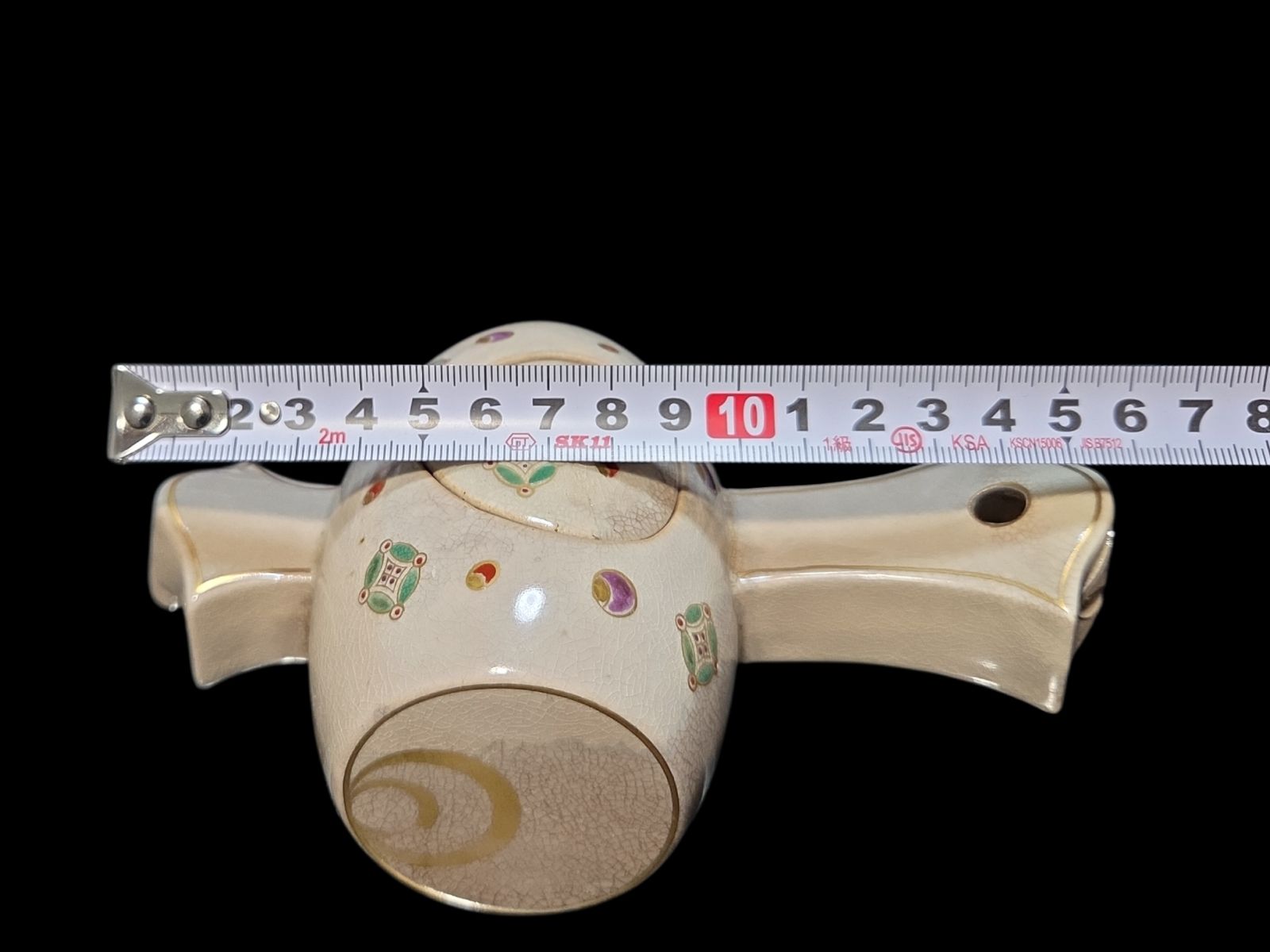 京焼 小槌 急須 水差し 打出の小槌 置物 古美術 茶道具 レトロ