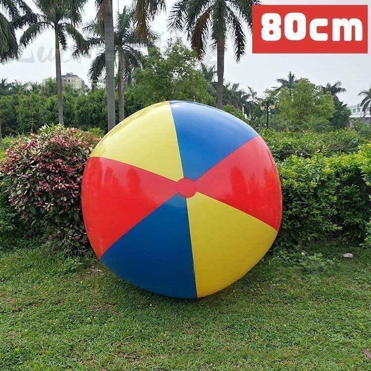 80cm ビーチボール 海水浴 外遊び ゲーム イベント - メルカリ